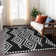 Malek Indoor/Outdoor Area Rug with Non-Slip Backing