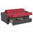 Annalia Sleep Plus 67 in. Fabric 2-Seater 3-in-1 Sleeper Loveseat Sofa Bed with Storage-277625865-277664895