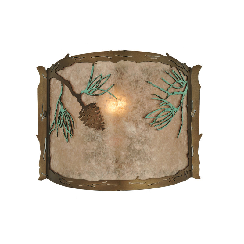1 - Light Flush Mounted Sconce