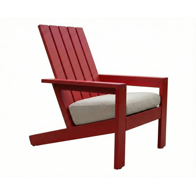 Rhys Aluminum Adirondack with Sunbrella Cushion