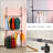 Telescopic Garment Rack, Heavy Duty Design Movable DIY By Hand No Damage To Wall Ceiling Hanging Rail, 31-47In Wide Adjustable, 120 Kilogram Loading, Reach Hook Included-114196697