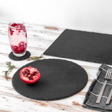 Argon Tableware - Round Slate Placemats, Coasters & Platter