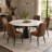 Faux Leather Upholstered Solid Back Side Chair-2058058663