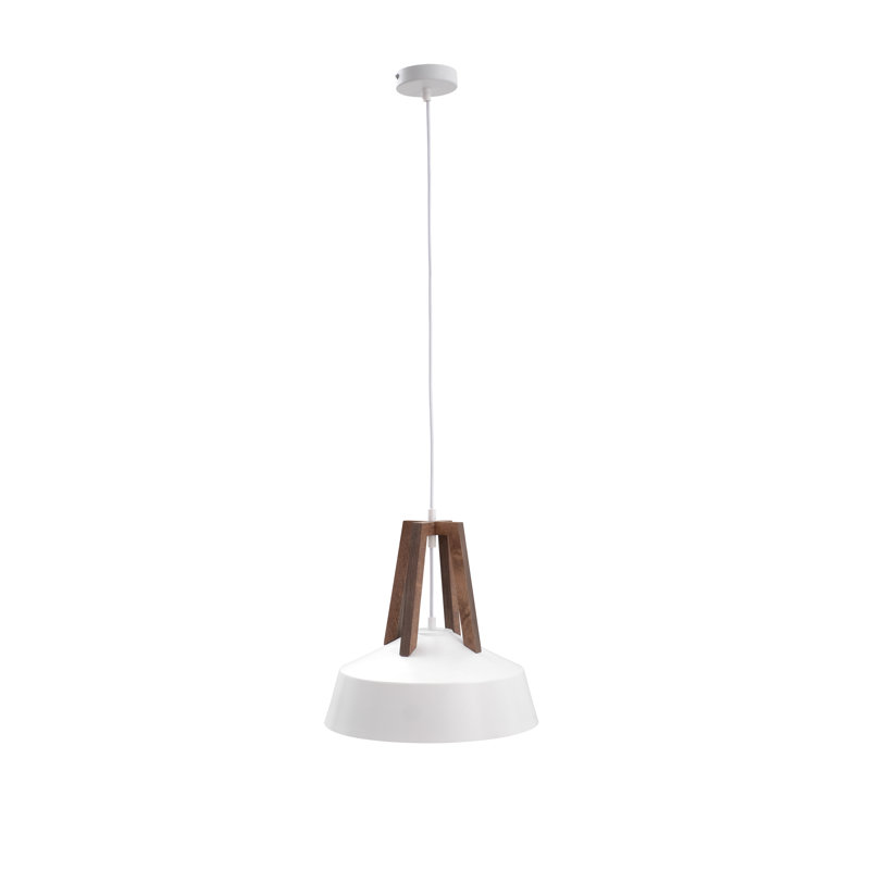 Lynell 1 - Light Dome Pendant, White