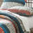 Boho Stripe Reversible Coverlet Set-1898669244-1955449902