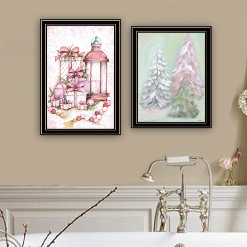 Reproduction d'art mural encadrée pour la décoration intérieure, Noir