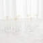 S/6 Celebration Highball Glasses-Clear W/Gold Dots