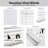 Coursey 2 inch Room Darkening, Cordless Vinyl Horizontal/Venetian Blind-1713677315