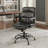 Vintage Brown Faux Leather Task Chair-1711278898
