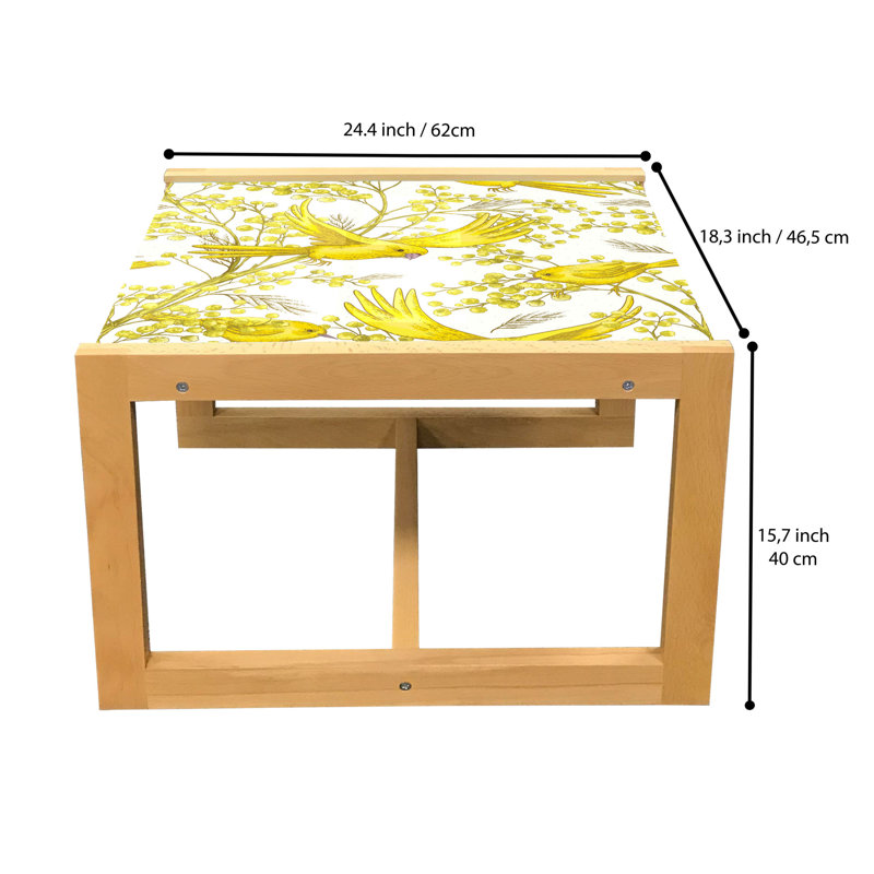 Jacobia Sled Coffee Table, 62cm H x 46cm W x 40cm D