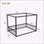 Lit en fer robuste avec rails de protection et conception polyvalente-800205595