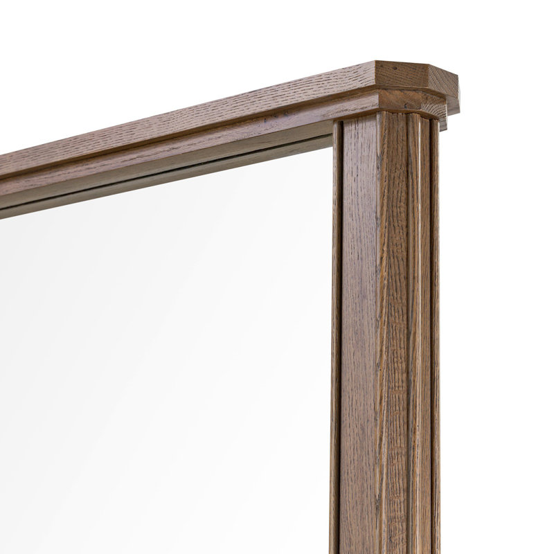 Kish Mirror-Umber Oak Solid