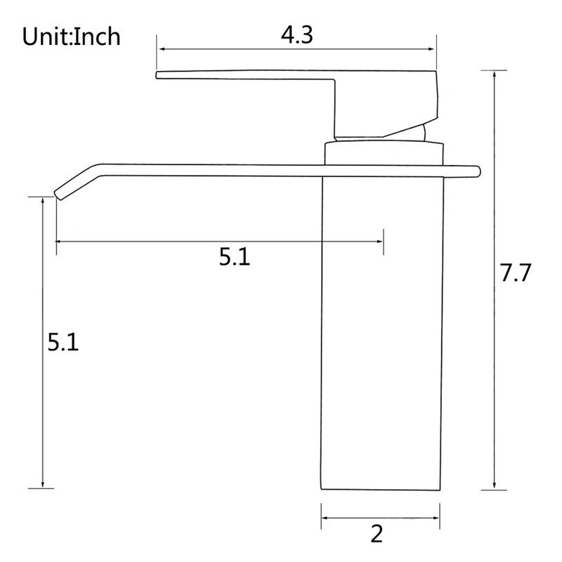 Single-handle Bathroom Faucet