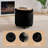 Round Corduroy Storage Ottoman with Reversible Tray Lid-796729043