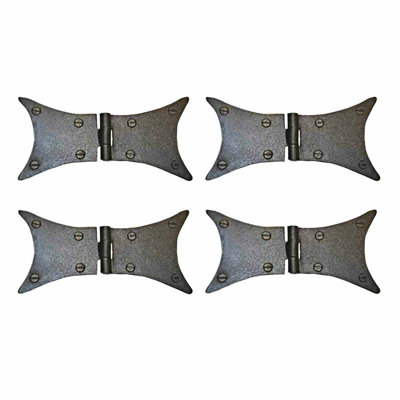 Wrought Iron Butterfly Face Mount Hinge