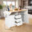 Caye Wood Kitchen Cart-103379000