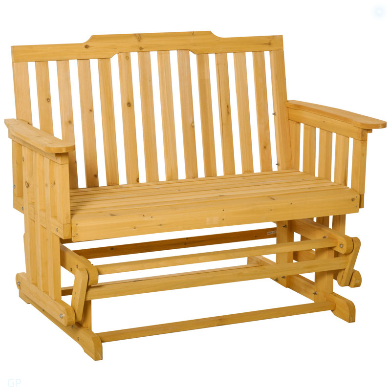 Banc oscillant pour 2 personnes Outsunny