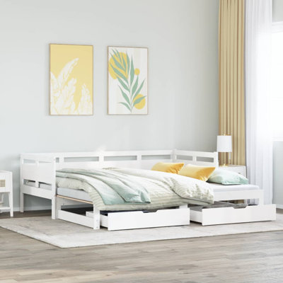 Wichita Solid Wood Daybed with Trundle