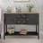 Bagwell 294.84cm Solid Wood Console Table-16541421