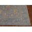 Tapis bleu All-Over Oushak 5 x 7