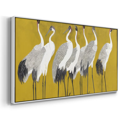 Song of the Crane II- Framed Gallery -Ready to Hang