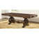 Arvo - Person Extendable Solid Wood Top Double Pedestal Dining Set