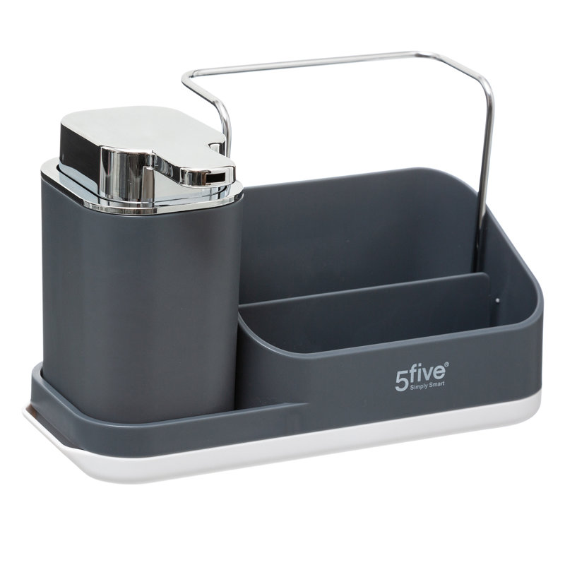 Acrylic Soap Dispenser, Grey