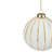 7" Glass Bauble