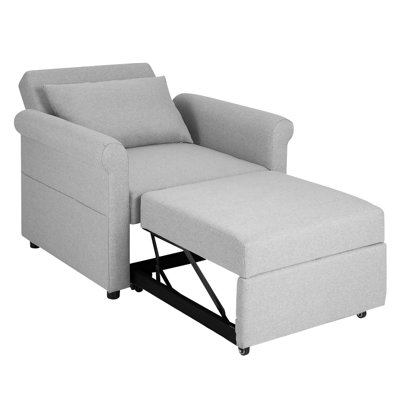 Cherese Twin 38 " Upholstered Futon Chair