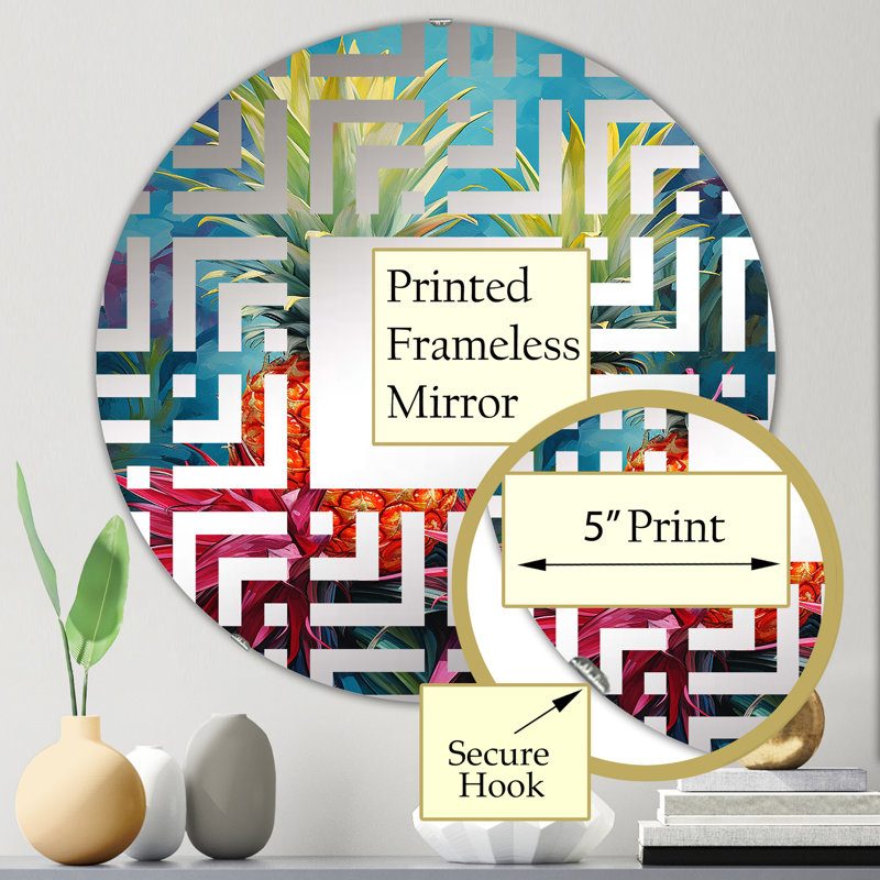 Circle Mirror, 23.6" x 23.6"
