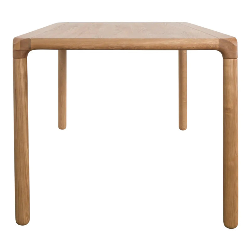 Storm Solid Wood Dining Table, 30"H x 63"L x 35"W, Natural
