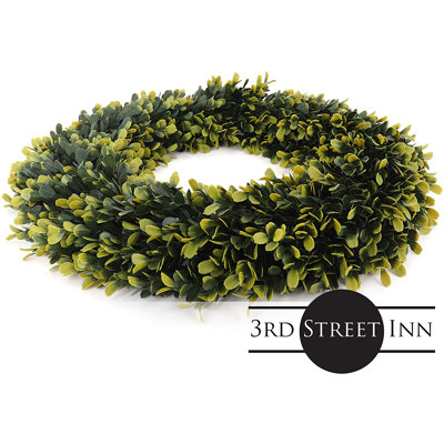 Couronne de verdure de porte d'entrée