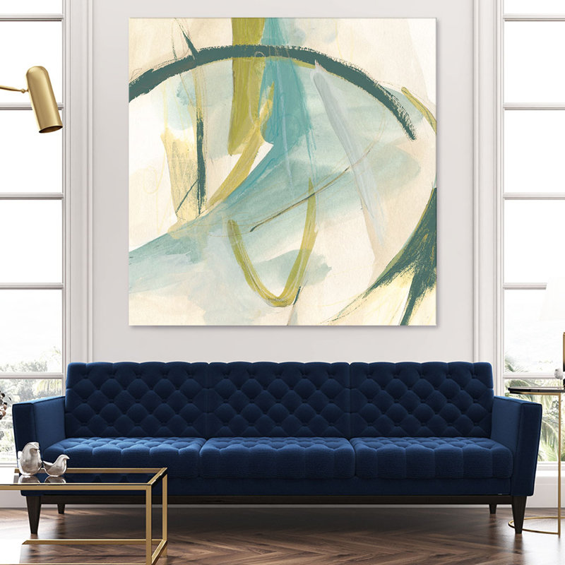 «Vertigo Note I» par June Erica Vess, reproduction d'art sur toile tendue, H 54 po x l 54 po x P 1,5 po