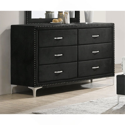 Mobilier de chambre à coucher Glam Style