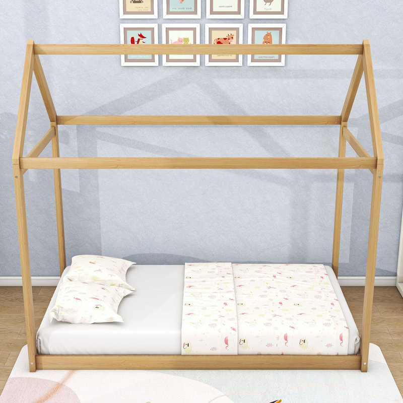 Lit simple en bois Auriona