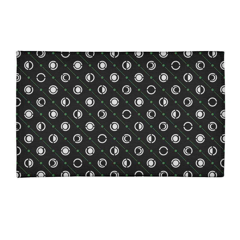 Chenille Geometric Indoor Rug, Rectangle 3' x 5'