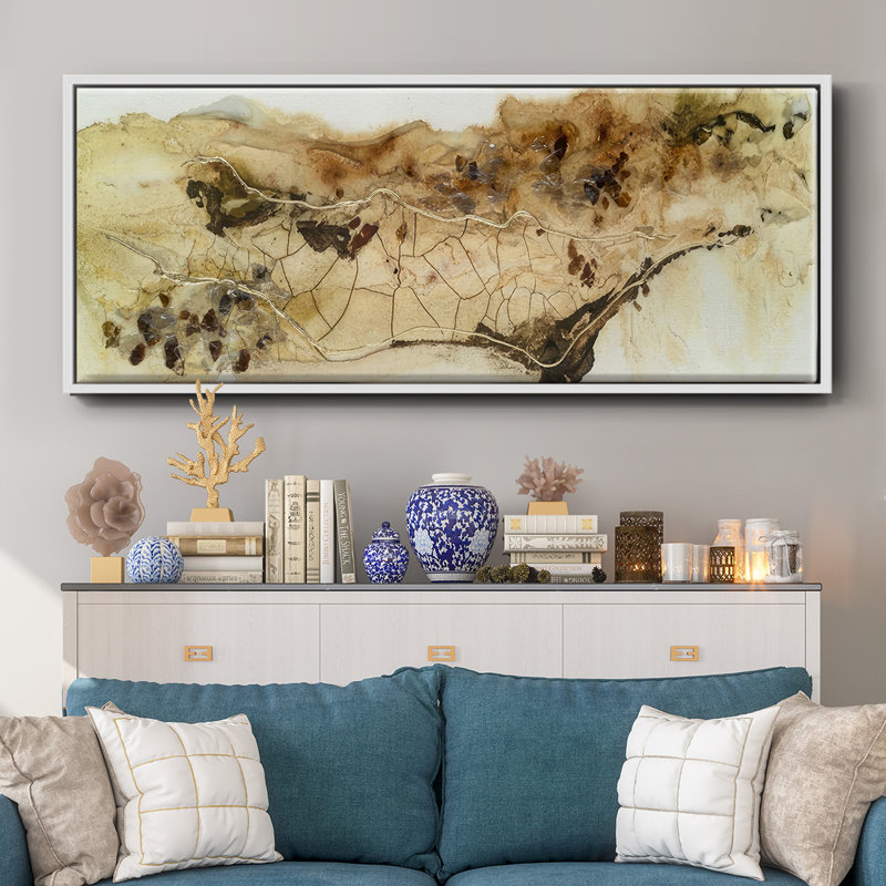 Hidden Gold I - Framed Canvas