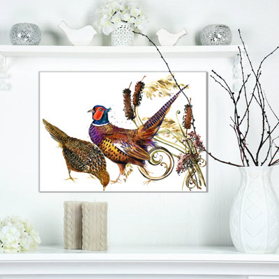 " Bird Pheasant Illustration "