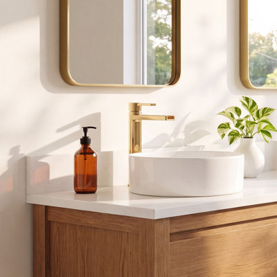 Capri Swarovski Crystal Single-Hole Single-Handle Bathroom Faucet