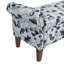 Banc de rangement avec accoudoirs roulés Wallen