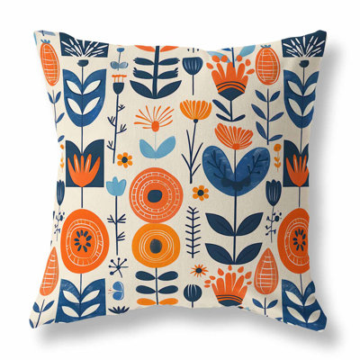 Baltic Blossoms Indoor/Outdoor Pillow