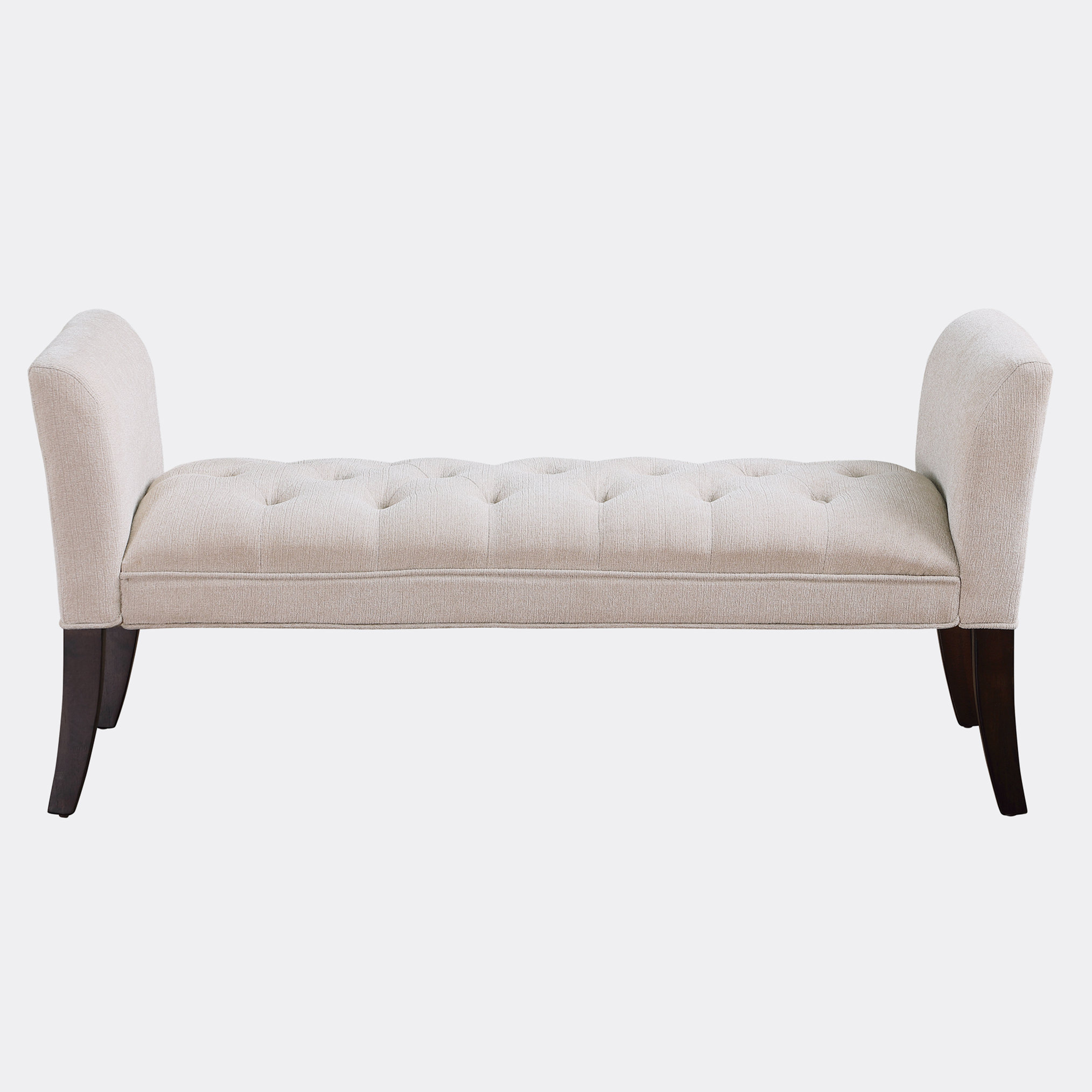 Winston Porter Rhedyn Linen Upholstered Bench | Wayfair