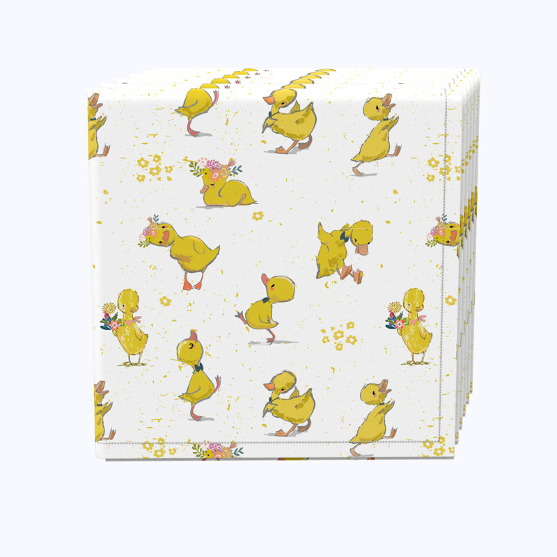 100% Cotton Animals/Nature Square Napkin