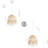 Houchins 1 - Light Light Brown Pendant