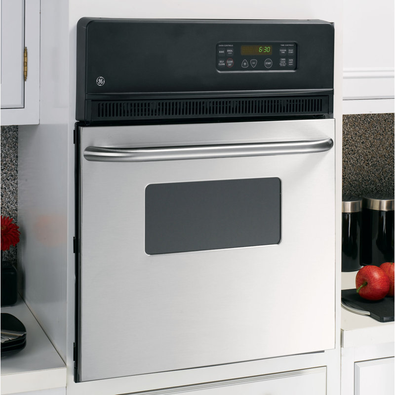24" Self Cleaning  Electric Single Wall Oven, Stainless Steel