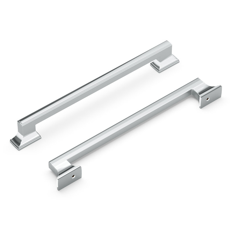 Brownstone Collection Appliance Pull - Cabinet Pull - Transitional Hardware for Drawers & Cabinets, Chrome, 12"