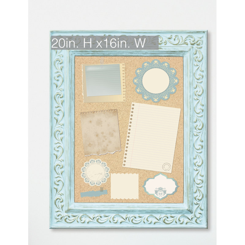 Acrylic Dry Erase Board, 20" H x 16" W x 0.75" D