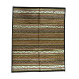 Gabbeh Wool Striped Area Rug