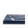 Tapis bleu marine / argent Glam