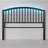Farmhouse Arched Slat Metal Headboard-2050325746-2050325747